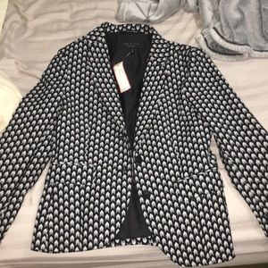 Rag and bone printed blazer